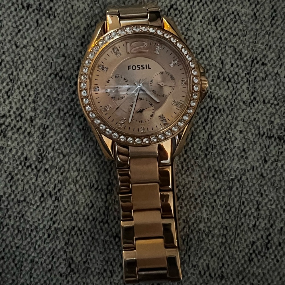 Fossil Rose Gold Watch